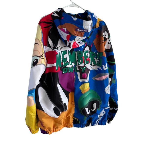 Looney Tunes Members Only Jacket L - Picture 4 of 12